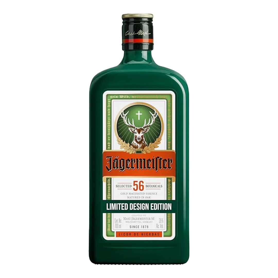 Licor Herbal Jagermeister Edic. Color Green 700 Ml
