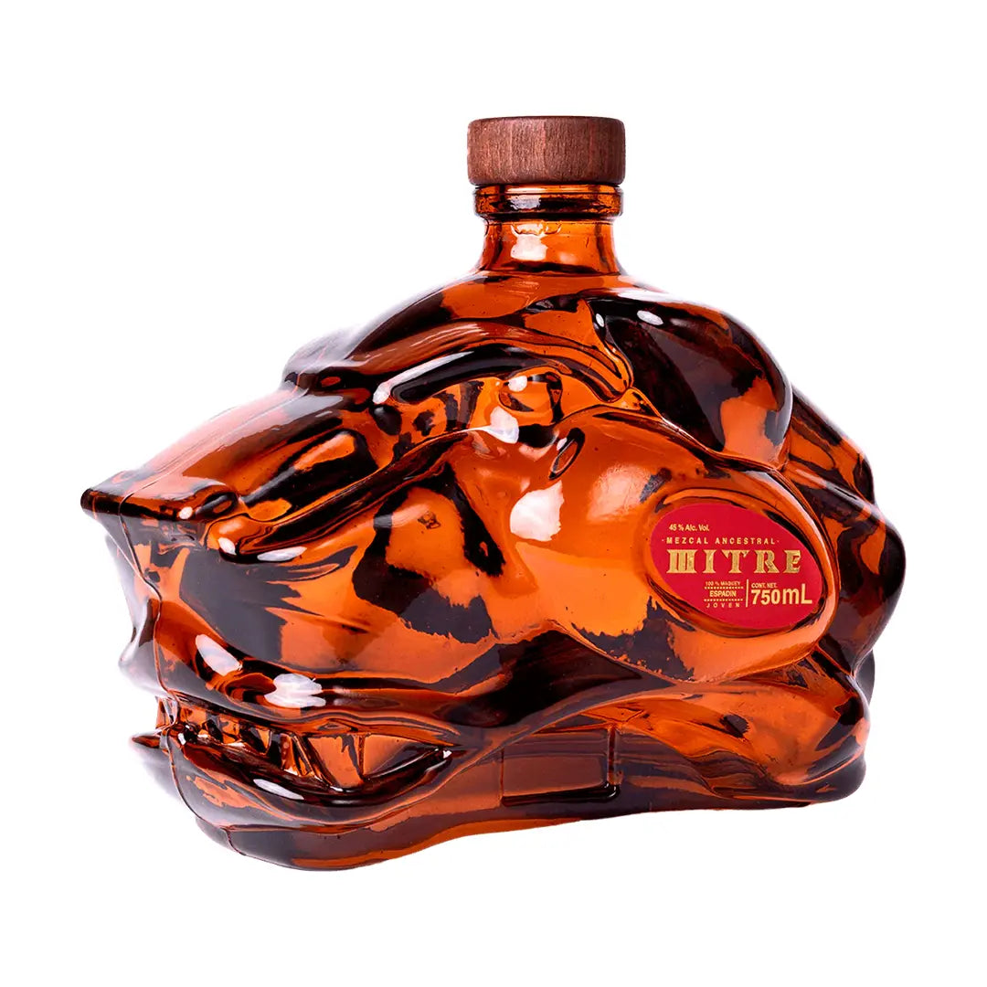 Mezcal Cabeza De Jaguar Mitre Ancestral 750 Ml